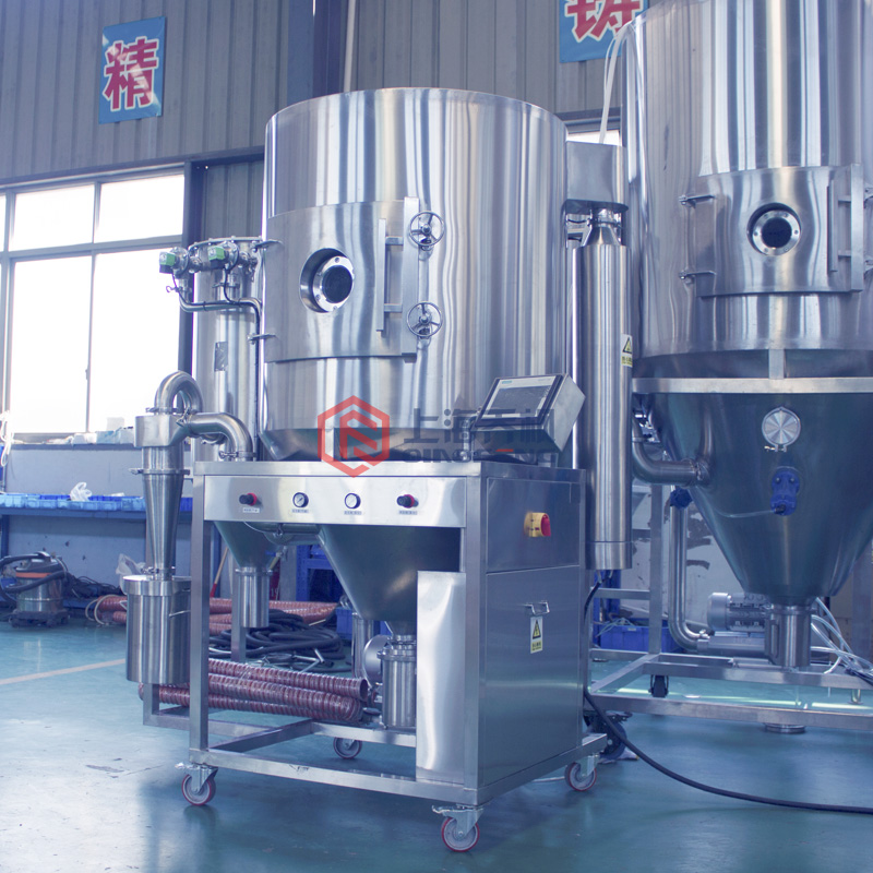 離心氣流雙用噴霧干燥機的原理 離心氣流雙用噴霧干燥機的原理